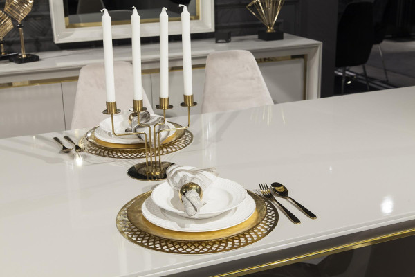 Luxury Dining room Set Dining sets Dining table Furniture Set Table 6 armchair