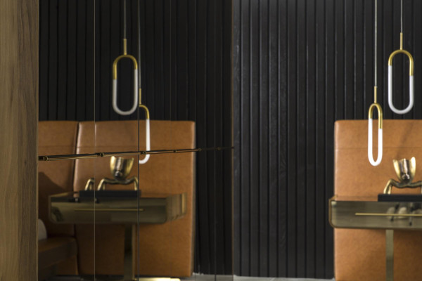 Bedroom Chest of drawers Wardrobe Furniture Furnishings Glass cabinet 2 pcs.