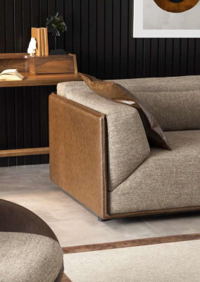 Corner sofa Corner suite Hotel Quality Furniture Furnishings Armchair Living landscape