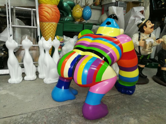 Designer Figure Statue Modern Figures Statues Decoration Decoration Gorilla Garden new