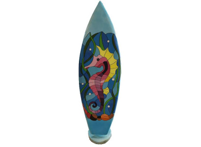 Seahorse Design Figure Statue Surfboard Handcraft Sculptures Figures Statues
