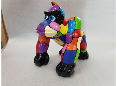 Abstract Gorilla Designer Figure Statue Figures Statues Decoration Decorative Garden