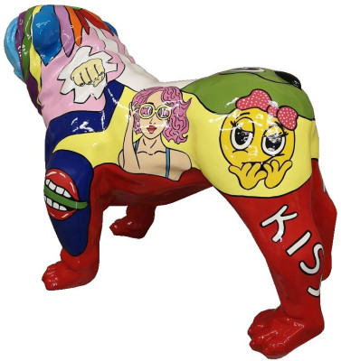 Decoration Dog Garden Sculpture Sculptures Designer Figure Statue Modern Figures