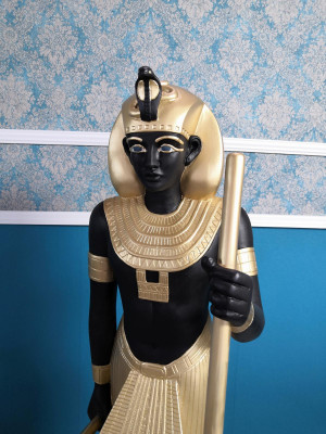 Floor lamp sculpture figure lamps light fixture Egypt statue figures sculptures new