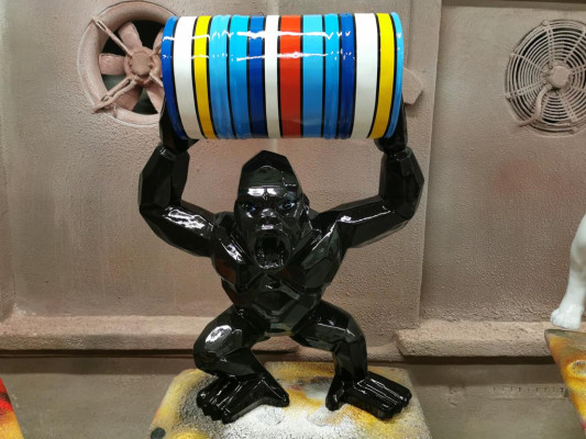 Designer Figure Statue Modern Figures Statues Decoration Decoration Gorilla Garden new