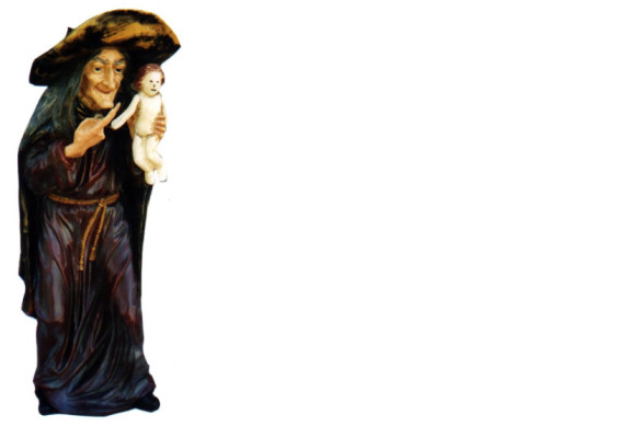 Design Baba Yaga WITCH Figure Statue Sculpture Figures Sculptures Decoration Decoration