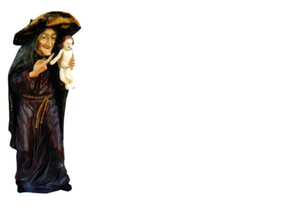 Design Baba Yaga WITCH Figure Statue Sculpture Figures Sculptures Decoration Decoration