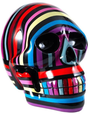 Designer figure figures decoration skull decoration garden sculpture available immediately