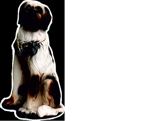 Dog figure statue sculpture figures sculptures decoration decoration St. Bernard dogs