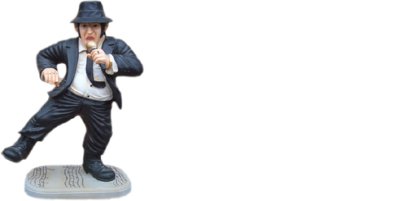Design Blues Brothers Figure Statue Sculpture Figures Sculptures Decoration 5324