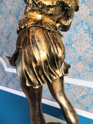Diana Goddess Bow Arrow XXL Designer Statue Sculpture Figure Statues Decoration