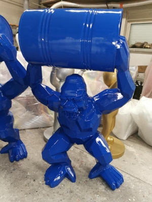 Statues decoration decoration gorilla garden new designer figure statue modern figures