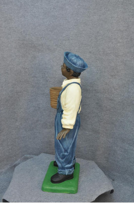 Dark Skinned Boy Sculpture Figure Sculptures Figures Statue Style 1920s