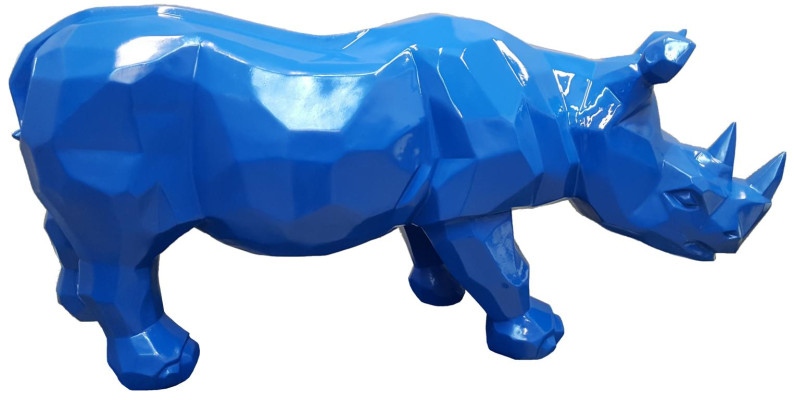 Figures Abstract Statues Sculpture designer Loft colorful sculptures rhino new