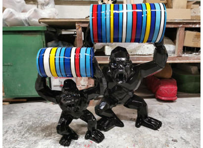 Designer Figure Statue Modern Figures Statues Decoration Decoration Gorilla Garden new