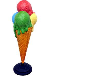 Design Ice Cream Parlor Figure Statue Sculpture Figures Sculptures Decoration Decoration 160cm