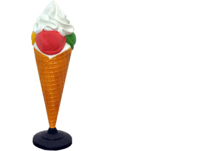 Design ice cream parlor stand figure statue sculpture figures sculptures decoration