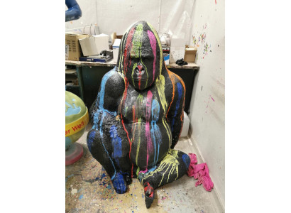 Figures Statues Decoration Decoration Gorilla Garden new Designer Figure Statue Modern