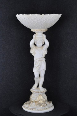 Antique style decoration bust key fruit vase bowl sculptures sculpture decoration