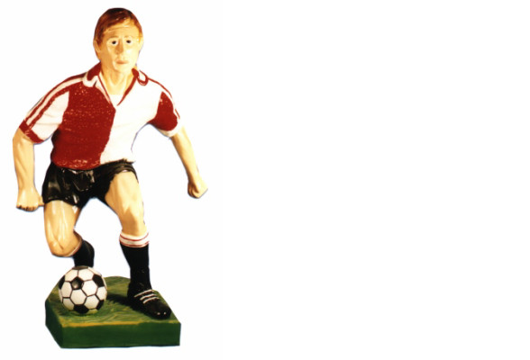 Design FussbAll r II Figure Statue Sculpture Figures Sculptures Decoration 7614
