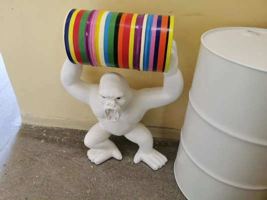 Designer Figure Statue Modern Figures Statues Decoration Decoration Gorilla Garden new