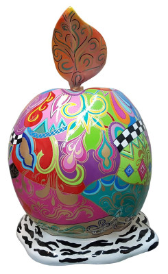 Designer Figure Modern Figures Decoration Apple Decoration Garden Sculpture Sculptures