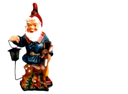 Design Dwarf Garden Lantern Figure Statue Sculpture Figures Sculptures new 8836