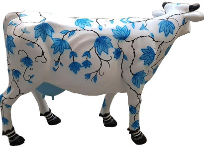 Abstract Figure Cow Modern Stutuen Loft Sculptures Colorful Figures Decoration new