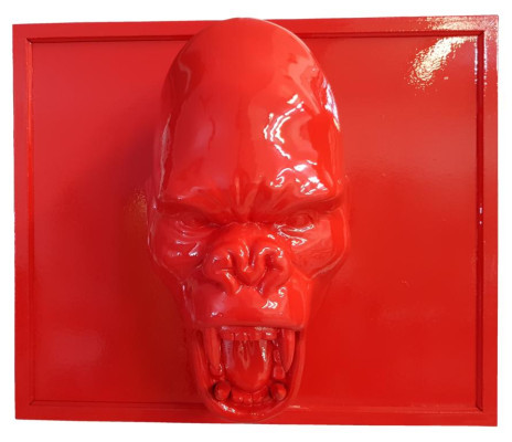 Designer Figure Modern Figures Decoration King Kong Trophy Sculpture Sculptures