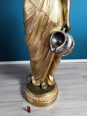 Floor lamp Lamp Light fixture Statue Figure Sculptures Sculpture Statues Floor Lamp