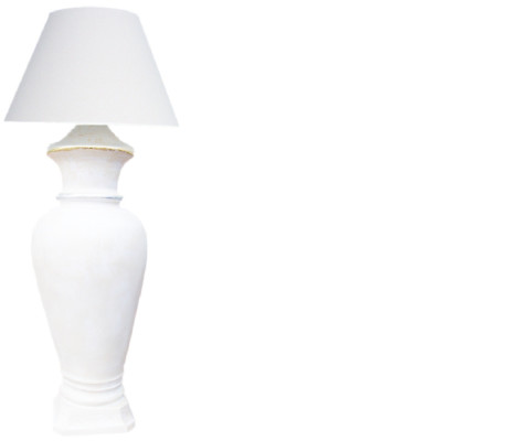 Design floor lamp Vase XXL Stand Lamp Lamps Shelf Illuminated Display case 132cm