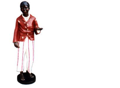 Design Dark Skinned Figure Statue Sculpture Figures Sculptures Decoration Decoration