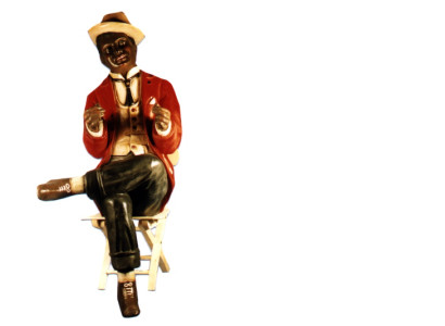 Design Newspaper Boy Figure Statue Sculpture Figures Sculptures Decoration 7024