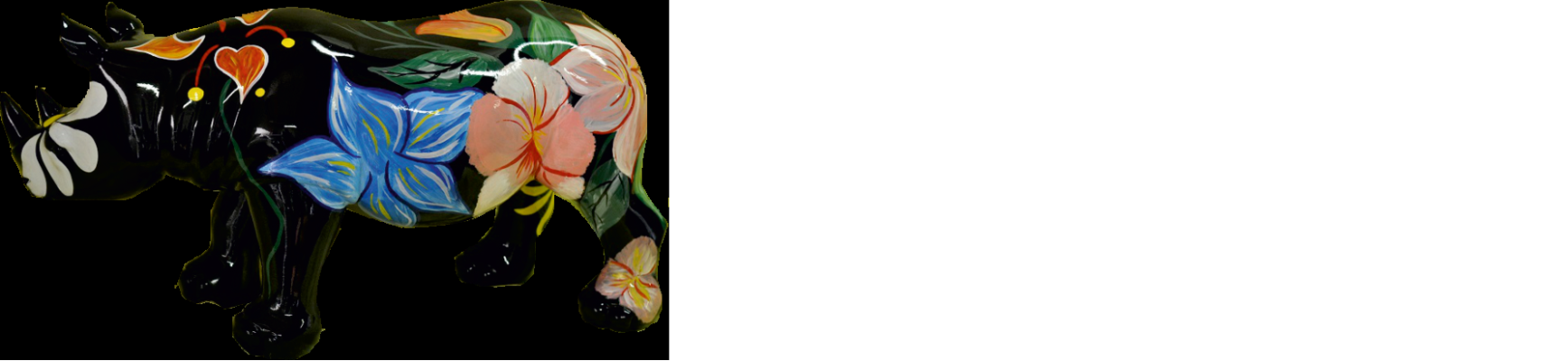 Design Rhinoceros Figure Statue Sculpture Figures Sculptures Decoration Deco 3095 new