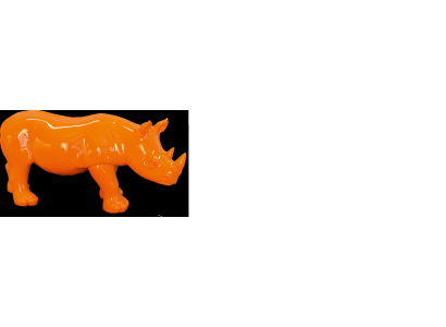 Design Rhinoceros Figure Statue Sculpture Figures Sculptures Decoration Deco 3087 new