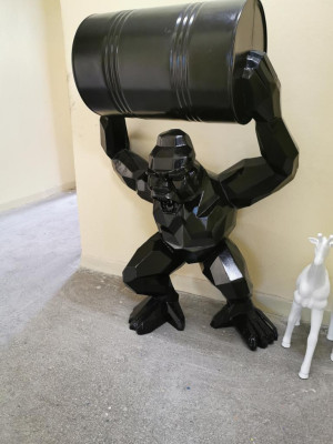 Designer Figure Statue Modern Figures Statues Decoration Decoration Gorilla Garden new