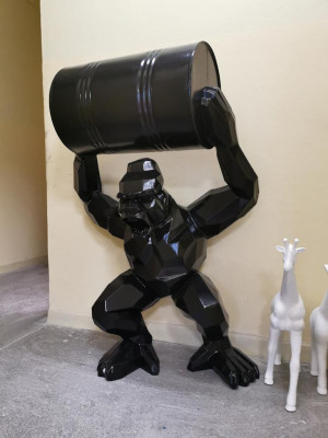 Designer Figure Statue Modern Figures Statues Decoration Decoration Gorilla Garden new