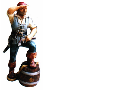 Design pirate figure statue sculpture figures sculptures decoration decoration 5601 new