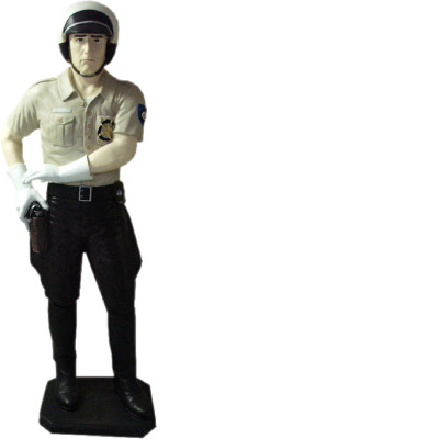 Design Policeman Figure Statue Sculpture Figures Sculptures Decoration Deco 5682