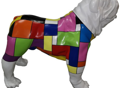 Abstract Dog Figure Statue Figures Decoration Garden Sculpture Sculptures 75x90