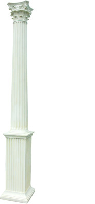 313 cm XXL Big Column Style 1900 Old Greek Antique Style Restaurant Caffee