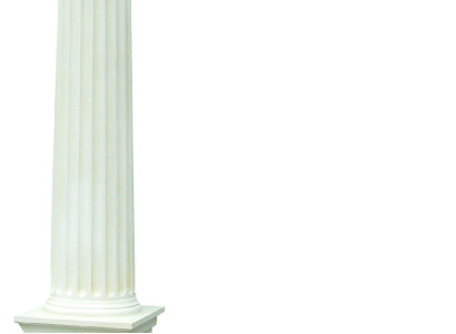 313 cm XXL Big Column Style 1900 Old Greek Antique Style Restaurant Caffee