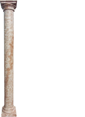 VIP Furnishings Luxury Column Column Antique Style 275cm XXL Roman Antique