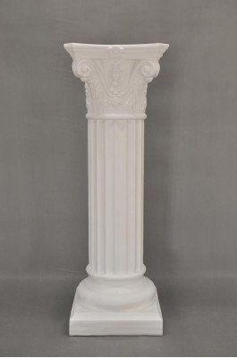 Medusa Column Roman Columns Marble Sculpture Figure Decoration Stand 1060