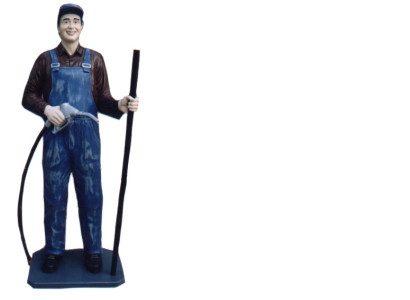 Design USA gas station figure statue sculpture figures sculptures decoration decoration