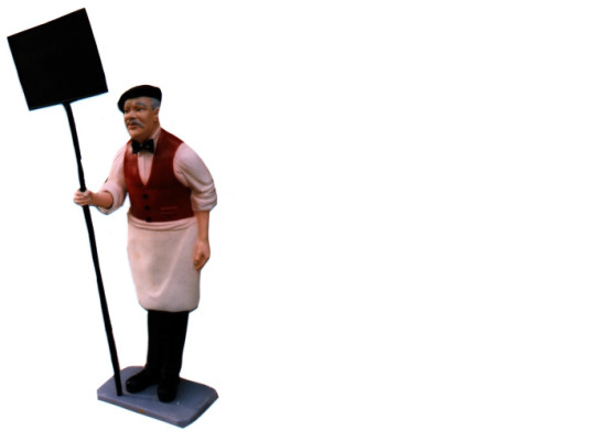Sign Restaurant Figure Statue Sculpture Figures Sculptures Decoration Decoration 182cm