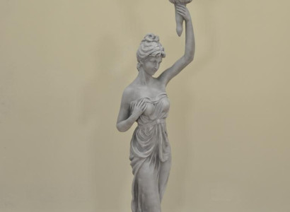 XXL Design Standing Light Fixture Stand Lights Lamp Sculpture Figure Statue 153cm