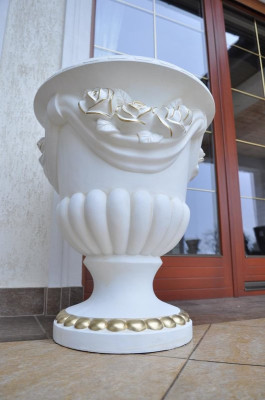 Flower Pot Design Vase Vases Classic Design Antique Style Roman Floor Bowls