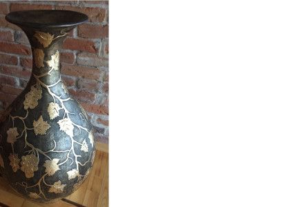 XXL Vase Table Decoration Decorative Vases Antique Style Sculpture Figure Chalice Rome 92cm