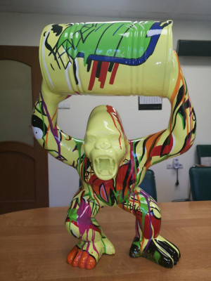 Figures Statues Decoration Decoration Gorilla Garden new Designer Figure Statue Modern